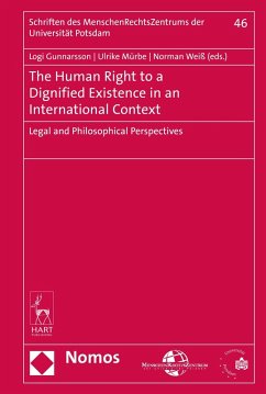 Cover The Human Right to a Dignified Existence in an International Context (eBook, PDF)