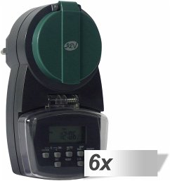 6x REV Digitale Außenzeitschaltuhr