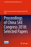 Proceedings of China SAE Congress 2018: Selected Papers (eBook, PDF)
