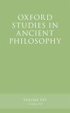Oxford Studies in Ancient Philosophy, Volume 56 (eBook, ePUB)