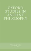 Oxford Studies in Ancient Philosophy, Volume 56 (eBook, ePUB)