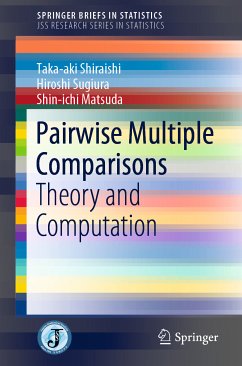 Pairwise Multiple Comparisons (eBook, PDF) - Shiraishi, Taka-aki; Sugiura, Hiroshi; Matsuda, Shin-ichi