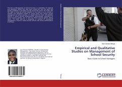 Empirical and Qualitative Studies on Management of School Security