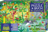 Puzzle & Buch: Im Dschungel