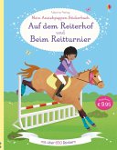Mein großes Anziehpuppen-Stickerbuch: Auf dem Reiterhof und Beim Reitturnier