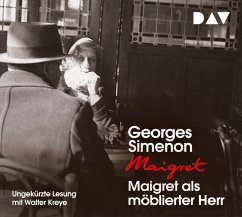 Maigret als möblierter Herr / Kommissar Maigret Bd.37 (4 Audio-CDs) - Simenon, Georges