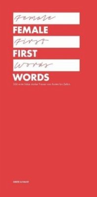 Female First Words - Burkhardt, Ralph