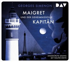 Maigret und der geheimnisvolle Kapitän / Kommissar Maigret Bd.15 (4 Audio-CDs) - Simenon, Georges