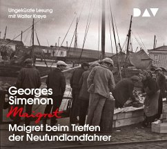 Maigret beim Treffen der Neufundlandfahrer / Kommissar Maigret Bd.9 (4 Audio-CDs) - Simenon, Georges