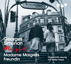 Madame Maigrets Freundin / Kommissar Maigret Bd.34 (4 Audio-CDs) - Simenon, Georges