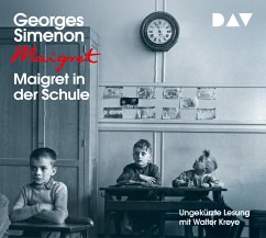 Maigret in der Schule / Kommissar Maigret Bd.44 (4 Audio-CDs) - Simenon, Georges