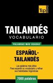 Vocabulario Español-Tailandés - 7000 palabras más usadas