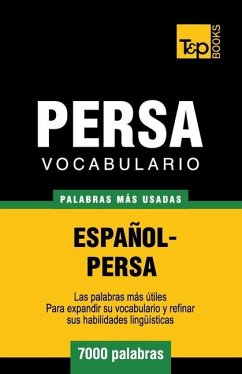 Vocabulario Español-Persa - 7000 palabras más usadas - Taranov, Andrey
