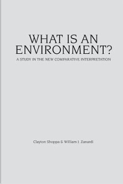 What Is an Environment?: A Study in the New Comparative Interpretation - Shoppa Ph. D., Clayton; Zanardi Ph. D., William J.