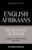 Theme-based dictionary British English-Afrikaans - 3000 words