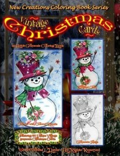 New Creations Coloring Book Series: Vintage Christmas Cards - Davis, Brad; Davis, Teresa