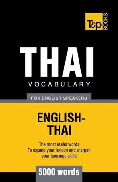 Thai vocabulary for English speakers - 5000 words - Taranov, Andrey