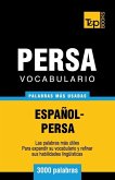 Vocabulario Español-Persa - 3000 palabras más usadas