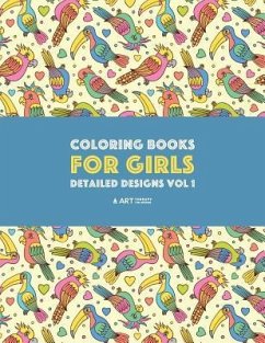 Coloring Books For Girls - Art Therapy Coloring