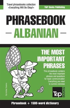 English-Albanian phrasebook and 1500-word dictionary - Taranov, Andrey