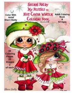 Sherri Baldy My-Besties Hot Cocoa Christmas Coloring Book - Baldy, Sherri Ann