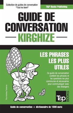 Guide de conversation Français-Kirghize et dictionnaire concis de 1500 mots - Taranov, Andrey