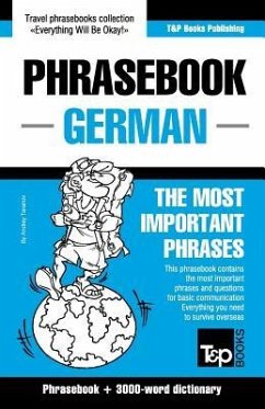 English-German Phrasebook and 3000-word topical vocabulary - Taranov, Andrey