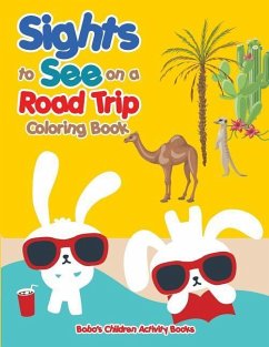 Sights to See on a Road Trip Coloring Book - Activity Books, Bobo's Children