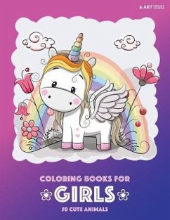 Coloring Books for Girls - Art Therapy Coloring