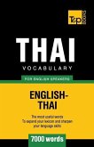 Thai vocabulary for English speakers - 7000 words
