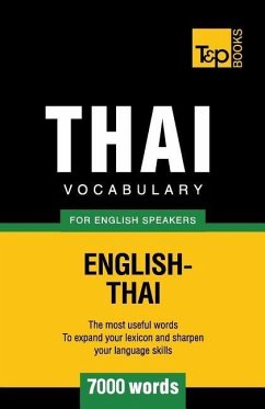 Thai vocabulary for English speakers - 7000 words - Taranov, Andrey