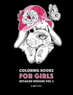 Coloring Books For Girls - Art Therapy Coloring