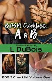 BDSM Checklist: A & B