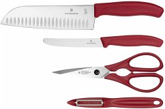 Victorinox Swiss Classic Kitchen Set 4 tlg. rot