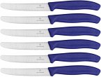 Victorinox Swiss Classic Tafelmesser 6 tlg. blau