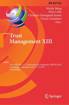 Trust Management XIII (eBook, PDF)