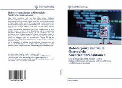 Cover Roboterjournalismus in Österreichs Nachrichtenredaktionen