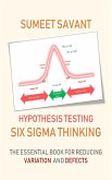 Hypothesis Testing (Six Sigma Thinking, #6) (eBook, ePUB)