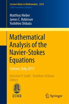 Mathematical Analysis of the Navier-Stokes Equations - Hieber, Matthias;Robinson, James C.;Shibata, Yoshihiro