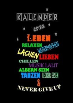 Kalender 2020 - Leben - TB - Landahl, Stefanie