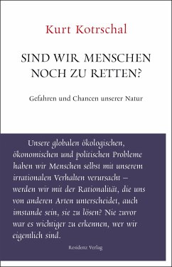 Cover Sind wir Menschen noch zu retten?