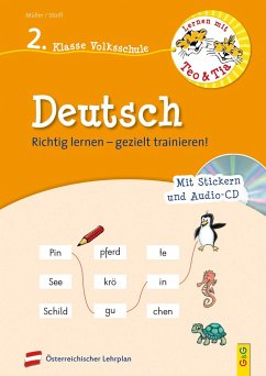 Lernen mit Teo und Tia Deutsch - 2. Klasse Volksschule mit CD - Stoifl, Erika;Müller, Verena