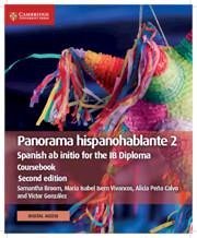 Panorama Hispanohablante 2 Coursebook with Cambridge Elevate Edition - Isern Vivancos, María Isabel; Peña Calvo, Alicia; Broom, Samantha; González, Víctor