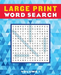 Large Print Word Search Volume 1 - Editors of Thunder Bay Press