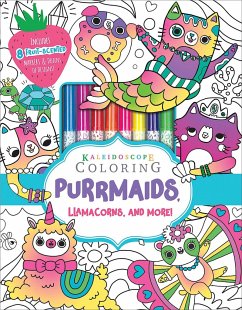 Kaleidoscope Coloring: Purrmaids, Llamacorns, and More! - Editors of Silver Dolphin Books