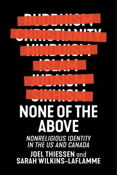 None of the Above - Thiessen, Joel; Wilkins-Laflamme, Sarah