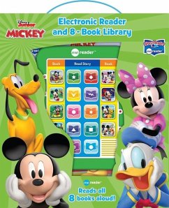 Mickey Mouse Clubhouse Electronic Reader and 8-Book Library - Pi Kids