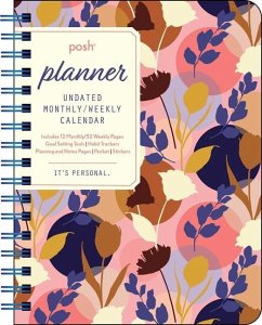 Posh: Planner Undated Monthly/Weekly Calendar - Andrews Mcmeel Publishing