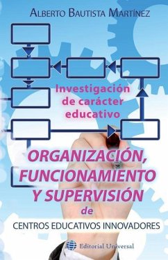 Organización, funcionamiento y supervisión de centros educativos innovadores.: Investigación de carácter educativo - Bautista Martínez, Alberto