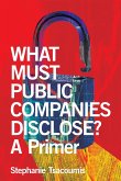 What Must Public Companies Disclose? a Primer